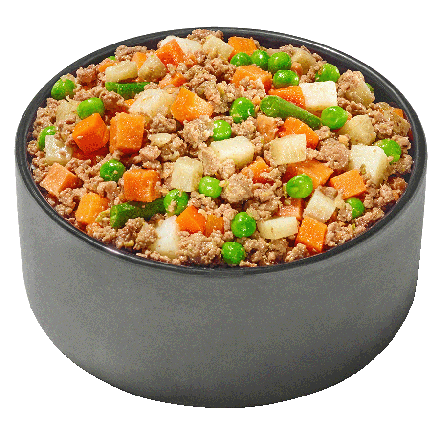 Ground beef dog food hotsell